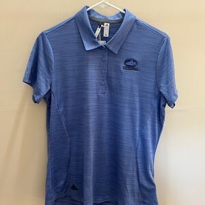 Adidas Women’s Light Blue Polo Shirt